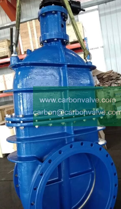 Large diameter gate valve Large diameter gate valve